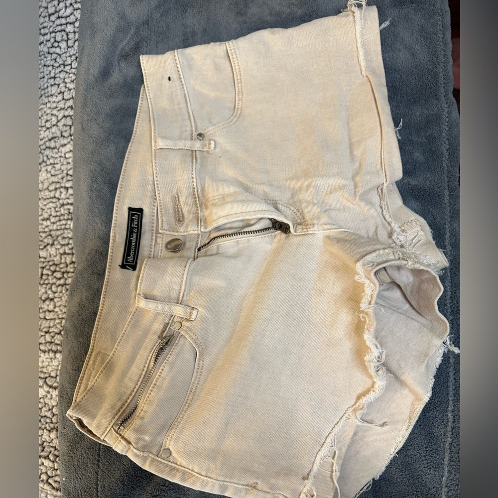Abercrombie & fitch jean shorts